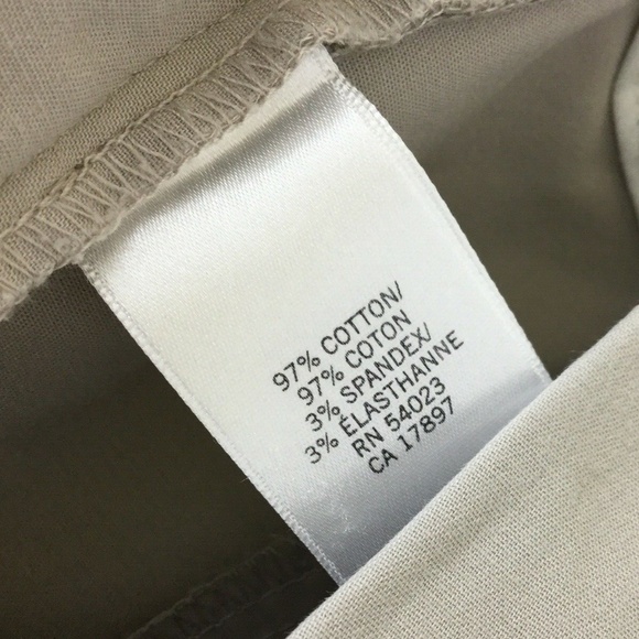 Banana Republic Jackson Fit Pants Cuffed Khaki - Picture 7 of 7